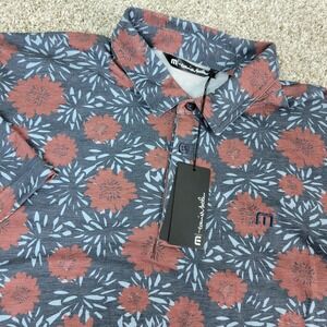 NWT Travis Mathew Scenic Pass Mens XL Multicolor AOP Floral Performance Stretch